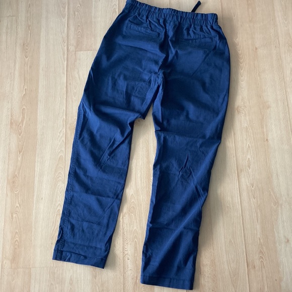 Navy blue Small Roots drawstring pants - Picture 6 of 6